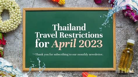 thailand travel restrictions.